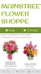 Mobile Screenshot of mainstreetfloristshoppe.com